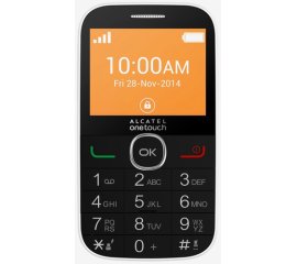 Alcatel 2004G 6,1 cm (2.4") 89 g Nero, Bianco Telefono di livello base