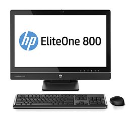 HP EliteOne 800 G1 Intel® Core™ i5 i5-4590S 58,4 cm (23") 1920 x 1080 Pixel Touch screen PC All-in-one 4 GB DDR3-SDRAM 500 GB HDD Windows 7 Professional Wi-Fi 4 (802.11n) Nero