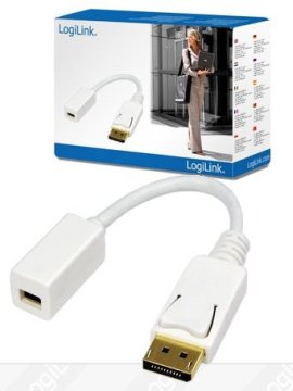 LogiLink Adapter DisplayPort / Mini DisplayPort Di