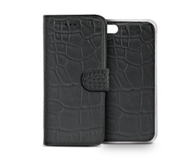 Celly CROCOAIPH6BK 4.7" Mobile phone wallet Nero c