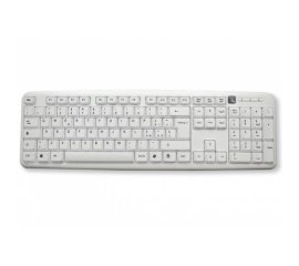 Techly IDATA 955-WHITE tastiera PS/2 QWERTY Italiano Bianco