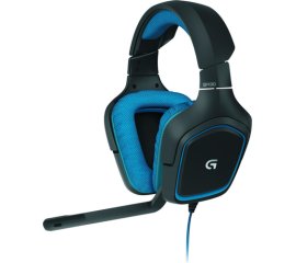Logitech G G430 Surround Sound Gaming Headset Auricolare Cablato A Padiglione Giocare Nero, Blu