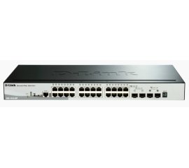 D-Link DGS-1510-28P switch di rete Gestito L3 Gigabit Ethernet (10/100/1000) Supporto Power over Ethernet (PoE) Nero
