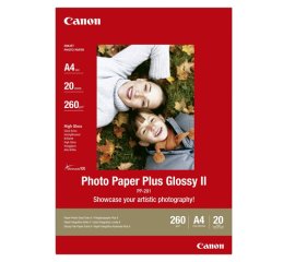 Canon carta fotografica Plus Glossy II PP-201 A4 - 20 fogli