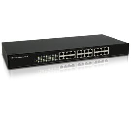 Digicom SWG24-T02 Non gestito Gigabit Ethernet (10/100/1000) 1U Nero