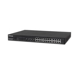 Intellinet 560900 switch di rete Gestito L2 Gigabit Ethernet (10/100/1000) Supporto Power over Ethernet (PoE) 1U Nero
