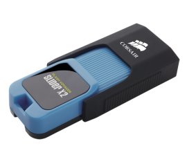 Corsair Voyager Slider X2 32GB unità flash USB USB tipo A 3.2 Gen 1 (3.1 Gen 1) Nero, Blu