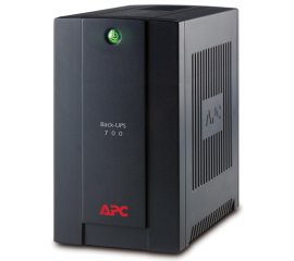 APC Back-UPS gruppo di continuità (UPS) A linea interattiva 0,7 kVA 390 W 4 presa(e) AC