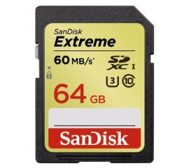 SanDisk 64GB SDXC, UHS-I Classe 3