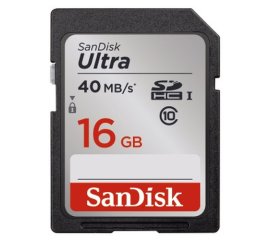 SanDisk 16GB SDHC, UHS-I Classe 10