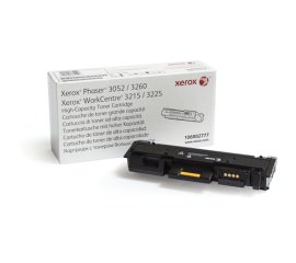 Xerox Cartuccia toner Nero a High capacity da 3000 Pagine per Phaser® 3052​/​3260, WorkCentre® 3215​/​3225 (106R02777)
