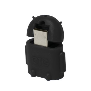 LogiLink AA0062 adattatore per inversione del genere dei cavi Micro-USB-OTG USB 2.0 Nero