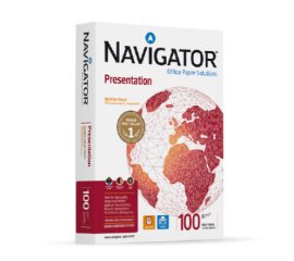 Navigator PRESENTATION carta inkjet A4 (210x297 mm) Opaco 500 fogli Bianco
