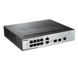 D-Link DGS-3000-10TC switch di rete L2 Gigabit Ethernet (10/100/1000) Supporto Power over Ethernet (PoE) Nero
