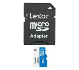 Lexar LSDMI16GBBEU300A memoria flash 16 GB MicroSDHC UHS-I Classe 10