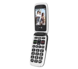 Doro PhoneEasy 612 103 g Nero, Bianco Telefono per anziani