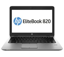 HP EliteBook 820 G1 Computer portatile 31,8 cm (12.5") Intel® Core™ i5 i5-4300U 4 GB DDR3-SDRAM 500 GB HDD Wi-Fi 4 (802.11n) Windows 7 Professional Nero, Argento
