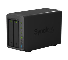 Synology DiskStation DS713+ server NAS e di archiviazione Collegamento ethernet LAN Nero