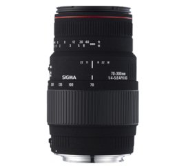 Sigma 70-300mm F4-5.6 APO DG Macro, Nikon Obiettivi macro Nero