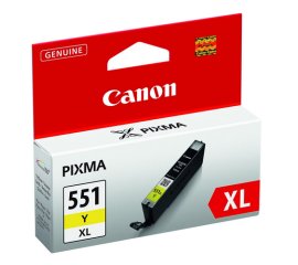 Canon Cartuccia d'inchiostro giallo a resa elevata CLI-551Y XL