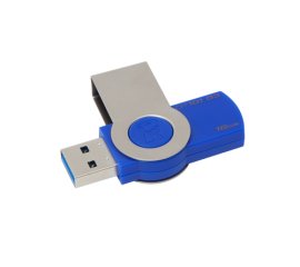 Kingston Technology DataTraveler 101 G3 unità flash USB 16 GB USB tipo A 3.2 Gen 1 (3.1 Gen 1) Blu, Metallico