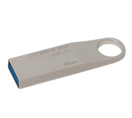 Kingston Technology DataTraveler SE9 G2 8GB unità flash USB USB tipo A 3.2 Gen 1 (3.1 Gen 1) Argento