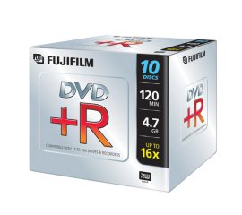 Fujifilm DVD+R 4,7Gb jewelcase 16x 10 pz