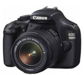 Canon EOS 1100D + EF-S 18-55 DC + EF-S 75-300 DC Kit fotocamere SLR 12,2 MP CMOS 4272 x 2848 Pixel Nero