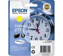 Epson Alarm clock 27XL DURABrite Ultra cartuccia d'inchiostro 1 pz Originale Giallo