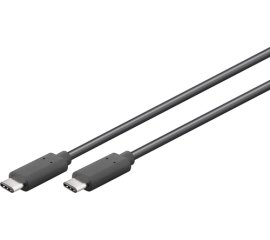 Goobay USB 3.1 Gen 1 0.5 m cavo USB 0,5 m USB 3.2 Gen 1 (3.1 Gen 1) USB C Nero