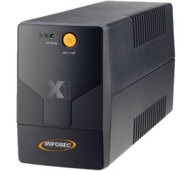 Infosec X1 EX 500 A linea interattiva 0,5 kVA 2 presa(e) AC