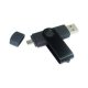 Maxell Dual USB, 32GB 32GB USB 2.0 Tipo-A Nero uni 2