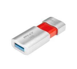 PNY 16GB Wave Attaché unità flash USB USB tipo A 3.2 Gen 1 (3.1 Gen 1) Arancione, Argento