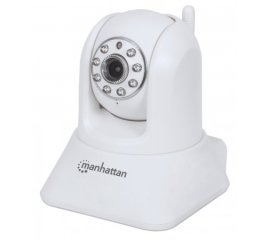 Manhattan HomeCam Telecamera di sicurezza IP Interno Cupola 640 x 480 Pixel Scrivania/Parete