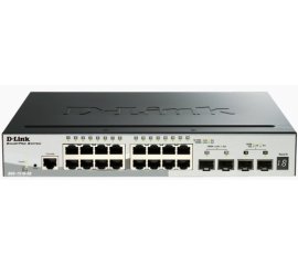 D-Link DGS-1510-20 switch di rete Gestito L3 Gigabit Ethernet (10/100/1000) Nero