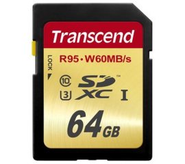 Transcend TS64GSDU3 memoria flash 64 GB SDXC NAND Classe 10