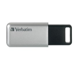 Verbatim Secure Pro unità flash USB 8 GB USB tipo A 3.2 Gen 1 (3.1 Gen 1) Nero, Argento