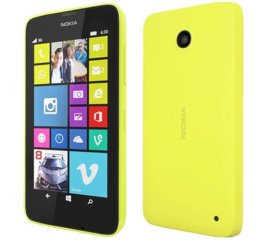 Nokia Lumia 630 Dual Sim 11,4 cm (4.5") Doppia SIM Windows Phone 8.1 3G Micro-USB B 0,5 GB 8 GB 1830 mAh Giallo
