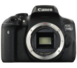 Canon EOS 750D Corpo della fotocamera SLR 24,2 MP CMOS 6000 x 4000 Pixel Nero