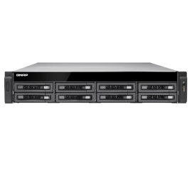 QNAP TS-EC880U-RP server NAS e di archiviazione Armadio (2U) Collegamento ethernet LAN Nero, Grigio