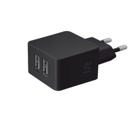 Trust Dual Smartphone Wall Charger Nero Interno