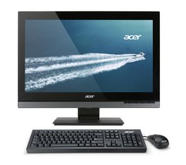 Acer Veriton Z4810G Intel® Core™ i5 i5-4590T 58,4 cm (23") 1920 x 1080 Pixel Touch screen 4 GB DDR3-SDRAM 500 GB HDD PC All-in-one Windows 7 Professional Wi-Fi 4 (802.11n) Nero, Grigio