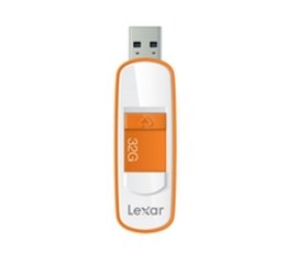 Lexar JumpDrive S75 32GB unità flash USB USB tipo A 3.2 Gen 1 (3.1 Gen 1) Arancione, Bianco