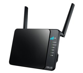 ASUS 4G-N12 router wireless Fast Ethernet Nero