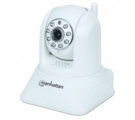 Manhattan HomeCam HD Telecamera di sicurezza IP Interno Cupola 1280 x 720 Pixel Scrivania/Parete