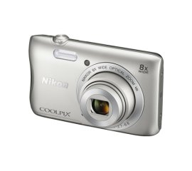 Nikon COOLPIX S3700 1/2.3" Fotocamera compatta 20,1 MP CCD 5152 x 3864 Pixel Argento