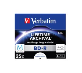 Verbatim M-Disc 4x BD-R 25 GB 5 pz