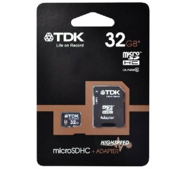 TDK micro SDHC, 32GB memoria flash MicroSDHC Classe 10