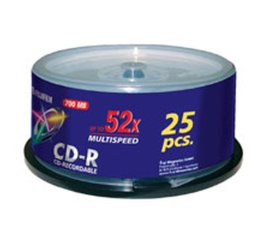 Fujifilm P10DCRCA14A CD vergine CD-R 700 MB 25 pz