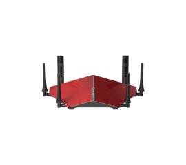 D-Link DIR-890L router wireless Gigabit Ethernet Banda tripla (2.4 GHz/5 GHz/5 GHz) Rosso